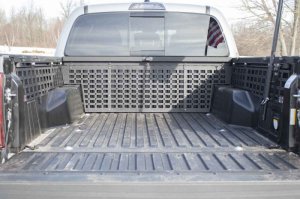 Toyota Tacoma Molle Panel - Front - Fishbone Offroad - FB21310 - Black - `16-`27